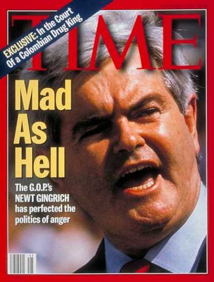 Time - Newt Gingrich - Nov. 7, 1994 - Politics