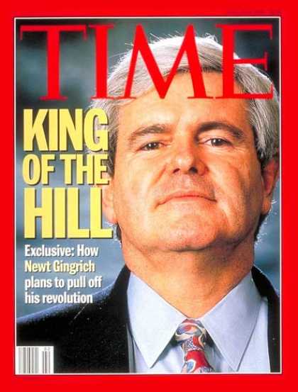 Time - Newt Gingrich - Jan. 9, 1995 - Politics