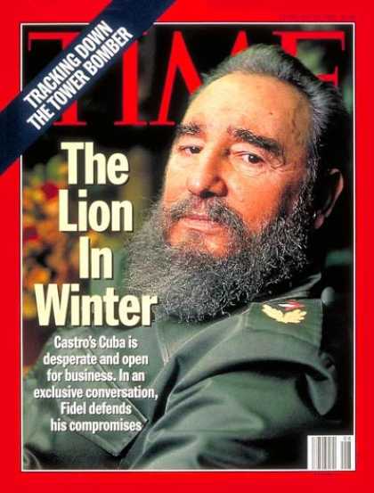Time - Fidel Castro - Feb. 20, 1995 - Cuba - Communism - Latin America
