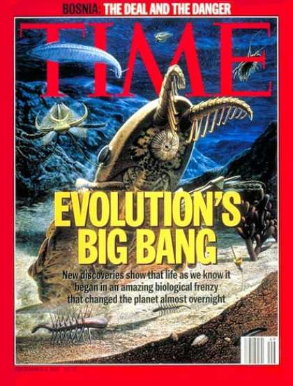 Time - Big Bang - Dec. 4, 1995 - Evolution - Science & Technology