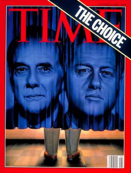 Time - Bob Dole, Bill Clinton - Nov. 4, 1996 - Bill Clinton - U.S. Presidents - Preside