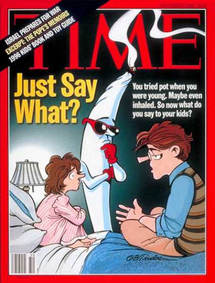 Time - Pot and Parenthood - Dec. 9, 1996 - Parenting - Health & Medicine - Drug Abuse