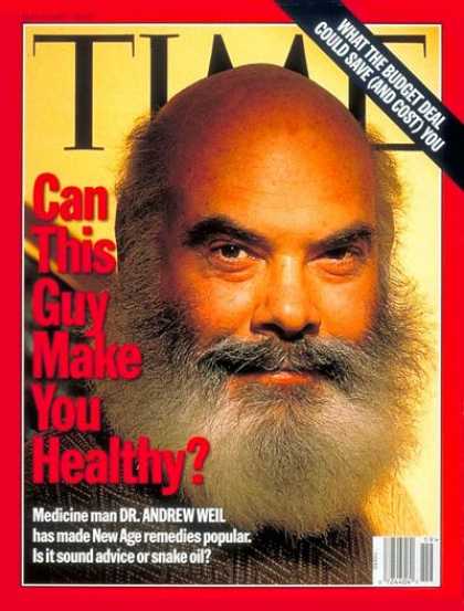 Time - Dr. Andrew Weil - May 12, 1997 - Andrew Weil - Health & Medicine - Aging - Alter