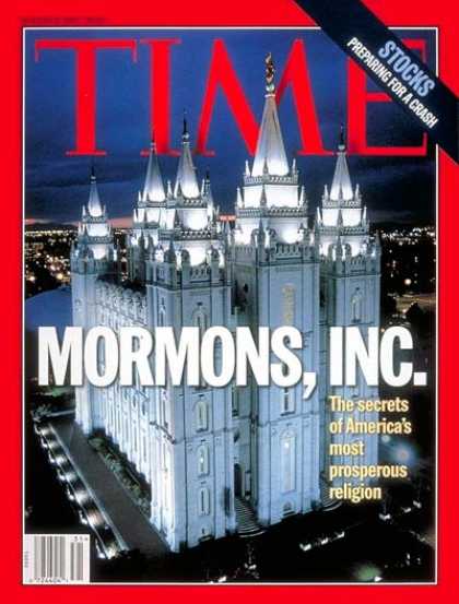 Time - Mormon Tabernacle - Aug. 4, 1997 - Religion - Utah
