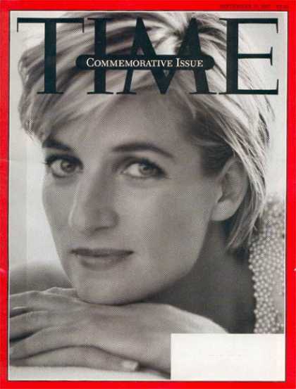 Time - Diana, Princess of Wales - Sep. 15, 1997 - Princess Diana - Great Britain - Roya