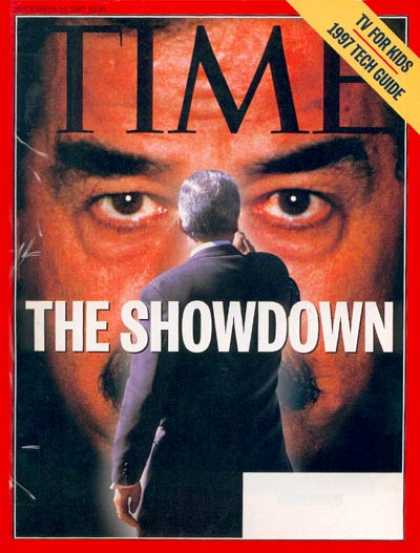 Time - Bill Clinton and Saddam Hussein - Nov. 24, 1997 - Bill Clinton - Saddam Hussein