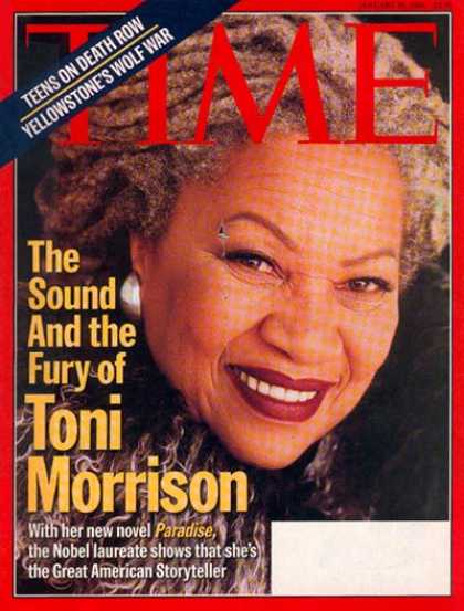 Time - Toni Morrison - Jan. 19, 1998 - Books