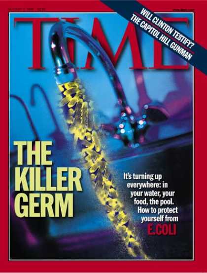 Time - E. Coli - Aug. 3, 1998 - Illness & Disease - Disease - Health & Medicine - Medic