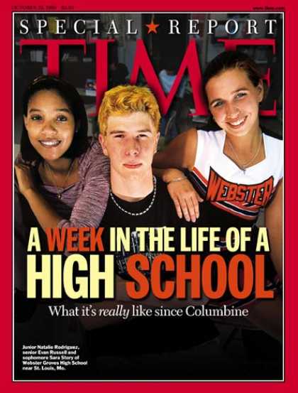 Time - Aftermath of Columbine - Oct. 25, 1999 - Teens - Schools - Guns - Violence - Col
