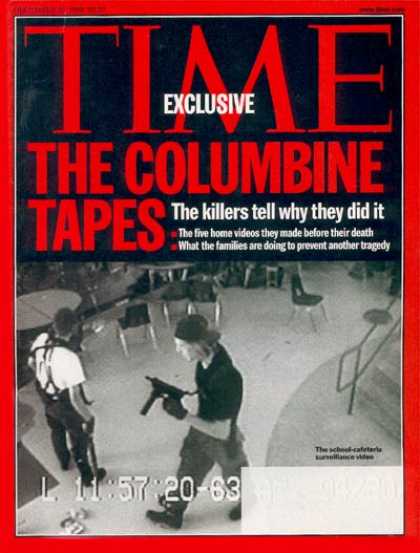 Time - Columbine Tapes - Dec. 20, 1999 - Columbine - Schools - Guns - Violence - Societ