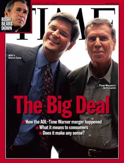 Time - Steve Case & Jerry Levin - Jan. 24, 2000 - Steve Case - Publishing - Internet -