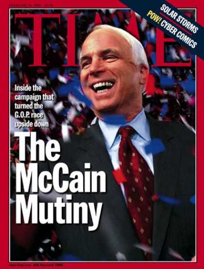 Time - Senator John McCain - Feb. 14, 2000 - John McCain - Congress - Senators - Politi