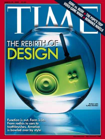 Time - The Rebirth of Design - Mar. 20, 2000 - Design