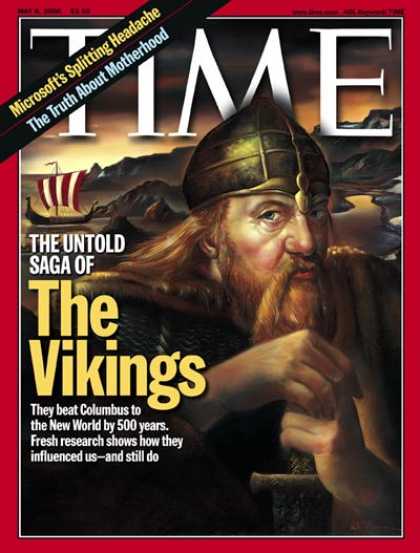 Time - The Untold Saga of the Vikings - May 8, 2000 - History - Archaeology