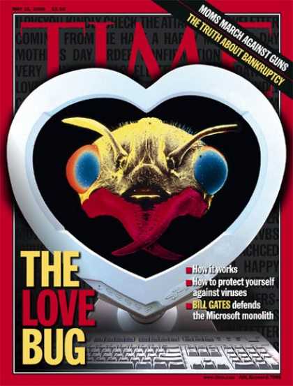 Time - The Love Bug - May 15, 2000 - Internet - Science & Technology