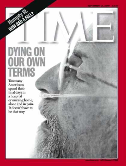 Time - Dying in America - Sep. 18, 2000 - Violence - Death - Health & Medicine
