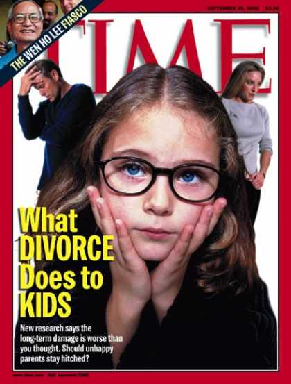 Time - What Divorce Does to Kids - Sep. 25, 2000 - Family - Children - Parenting - Soci