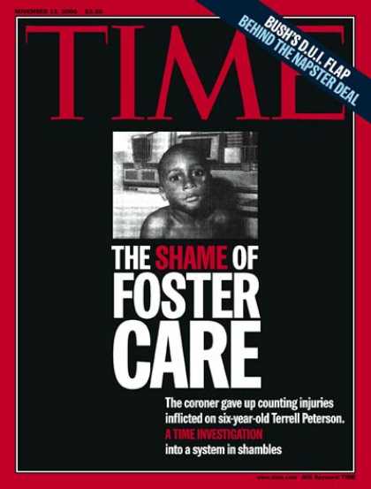 Time - Foster Care Crisis - Nov. 13, 2000 - Children