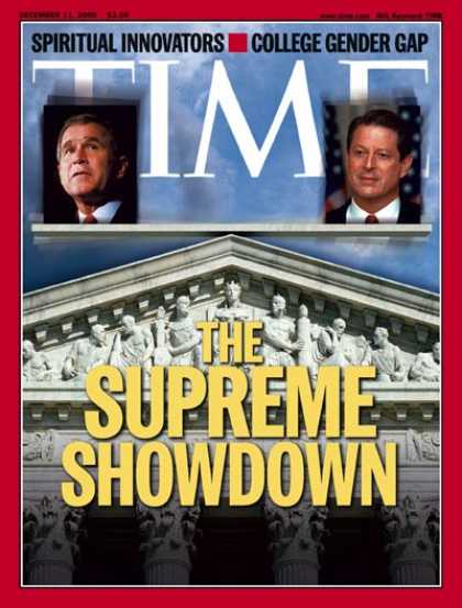 Time - George W. Bush & Al Gore - Dec. 11, 2000 - George W. Bush - Al Gore - Presidenti