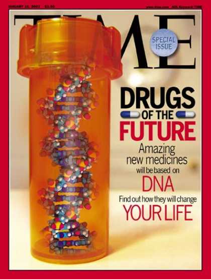 Time - Future of Drugs - Jan. 15, 2001 - Medications - Health & Medicine - Pharmaceutic