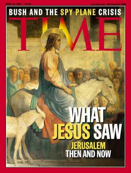 Time - Jerusalem: Then & Now - Apr. 16, 2001 - Jesus - Christianity - Religion - Israel