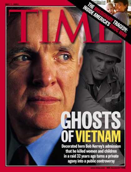 Time - Bob Kerrey - May 7, 2001 - Congress - Senators - Vietnam - Politics