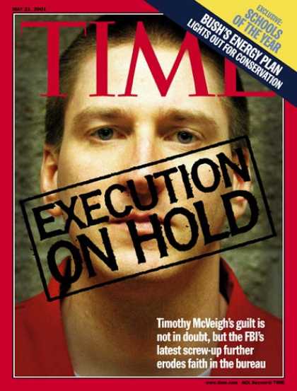 Time - Timothy McVeigh - May 21, 2001 - Death Penalty - Capital Punishment - Oklahoma C