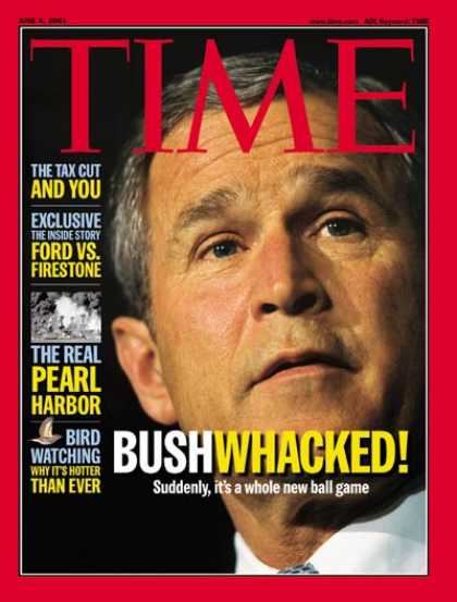 Time - George W. Bush - June 4, 2001 - U.S. Presidents - Politics