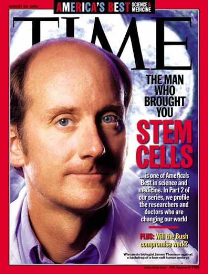 Time - Scientist James Thomson - Aug. 20, 2001 - Science & Technology