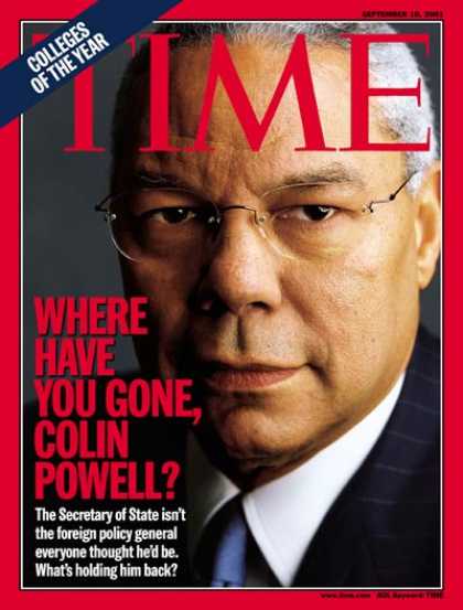 Time - Colin Powell - Sep. 10, 2001 - Military - Politics