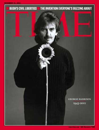 Time - George Harrison - Dec. 10, 2001 - The Beatles - Rock - Singers - Most Popular -