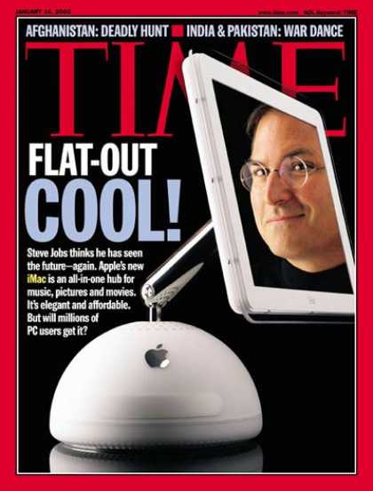 Time - Steve Jobs - Jan. 14, 2002 - Computers - Internet - Apple - Science & Technology