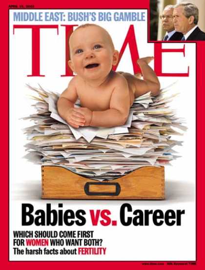 Time - Babies vs. Career - Apr. 15, 2002 - Children - Business - Society