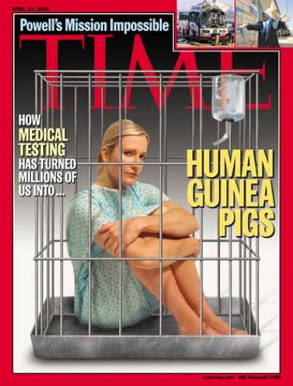 Time - Medical Testing - Apr. 22, 2002 - Medical Research - Health & Medicine