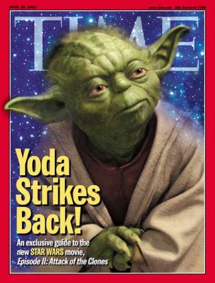 Time - Yoda - Apr. 29, 2002 - Star Wars - Science Fiction - Movies