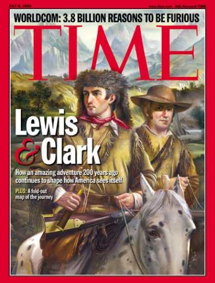 Time - Lewis & Clark - July 8, 2002 - Exploration - History