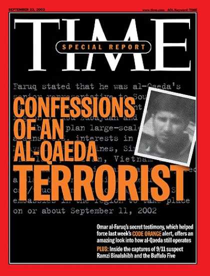 Time - Al-Qaeda Terrorist - Sep. 23, 2002 - Al-Qaeda - Terrorism