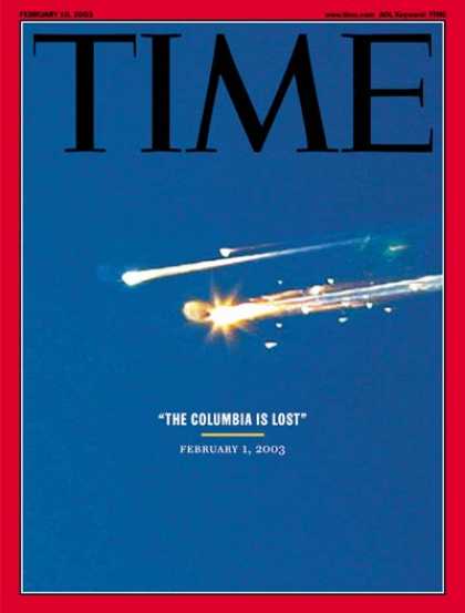 Time - Columbia Disaster - Feb. 10, 2003 - Spacecraft - NASA - Disasters - Space Explor