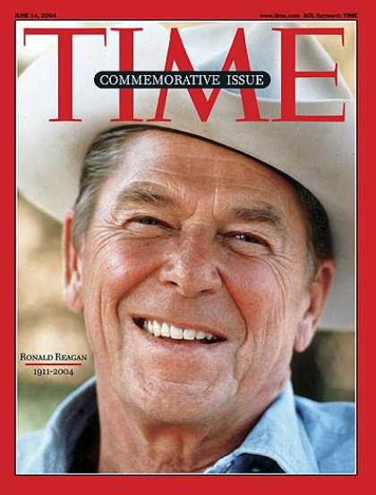 Time - Ronald Reagan 1911-2004 - June 14, 2004 - Ronald Reagan - U.S. Presidents - Gove