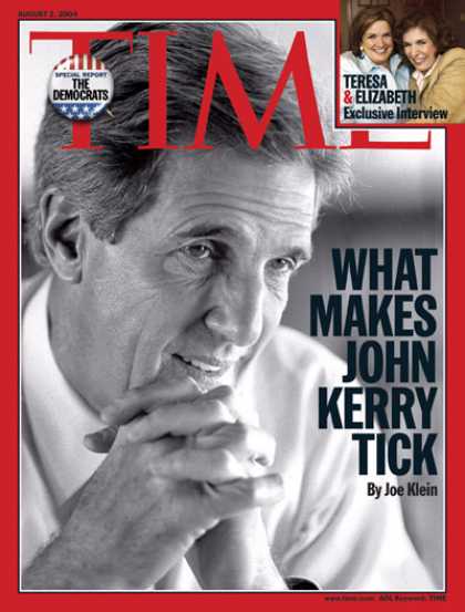 Time - What Makes John Kerry Tick - Aug. 2, 2004 - Presidential Elections - Senators -