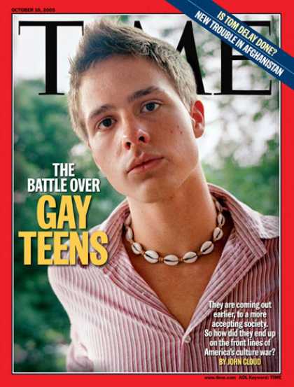 Time - The Battle Over Gay Teens - Oct. 10, 2005 - Homosexuality - Society - Teens