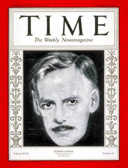 Time - Eugene O'Neill - Nov. 2, 1931 - Theater - Books