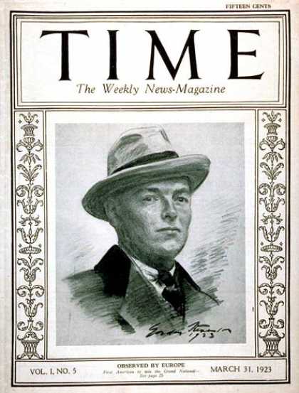 Time - Stephen Sanford - Mar. 31, 1923 - Politics