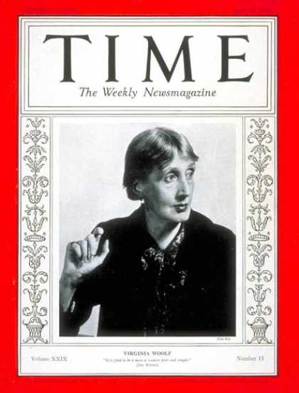 Time - Virginia Woolf - Apr. 12, 1937 - Books