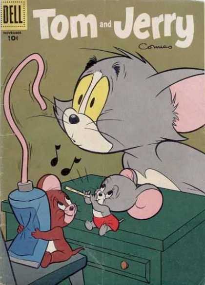 Tom & Jerry Comics 146 - Cat - Mouse - Mice - Snake Charmer - Awe