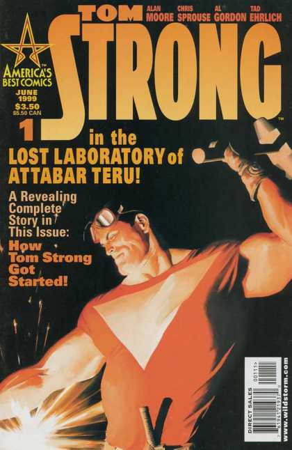 Tom Strong 1 - Sprouse - Attabar Teru - Glass - Revealing - Incredible - Alex Ross