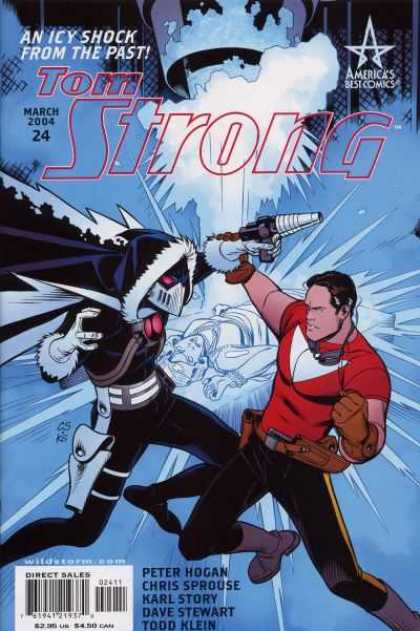 Tom Strong 24 - Ice - Gun - Fight - Fallen Women - Fist - Chris Sprouse