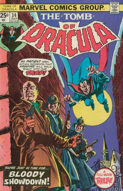 Tomb of Dracula 34 - Marvel - Dracula - Thriller - Vampire - Bloody