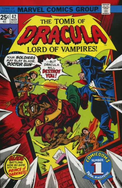 Tomb of Dracula 42 - Blood - Vampires - Castle - Soldiers - Guns