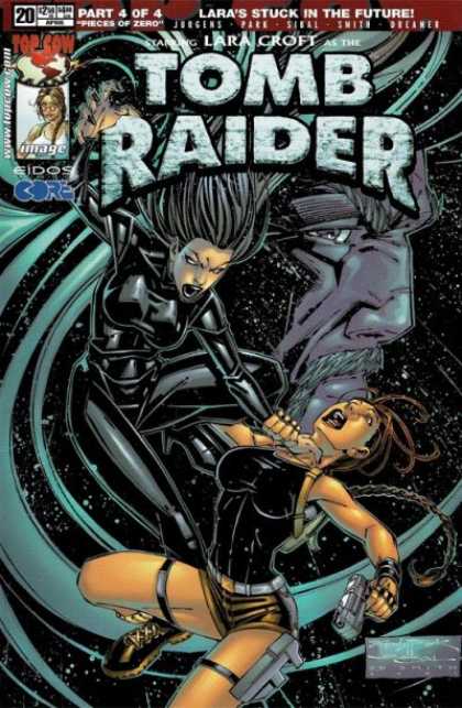 Tomb Raider 20 - Lara Croft - Female Villain - Mans Face - Mustache - Long Hair